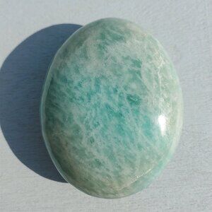 Amazonite Palm Pillow Stone (I1)
